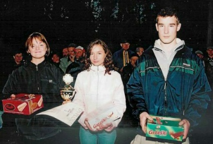 Zesp� ZSG-H w Kaliszu - Sylwia Dr��ek, Anna Pietrzak i Tomasz Tomaszewski