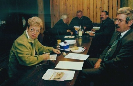 Teresa Grodzi�ska, Edward No�ewski, Marian Waliszewski, Henryk Kubik i Krzysztof Grzesiak 