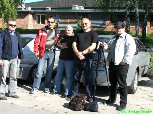 Nasza ekipa, od lewej; Stanis�aw Krawczyk, Ryszard Rogacki, Kazimierz Pawliczak, Artur Adamkiewicz i Andrzej Dziadek (jeszcze przed przygod�).