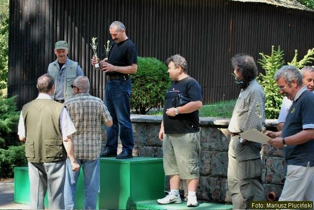 Dekoracja w konkurencji Snajper 2008.