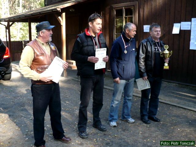 Konkurencja Psp-30, od prawej; Stanis�aw Krawczyk, Piotr Budzianowski, Ryszard Rogacki i Ludwik Malasi�ski