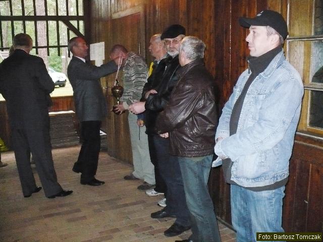 Najlepsi w konkurencji Pcz 10 dok�., od lewej; Marcin Pierzchalski, Piotr Budzianowski, Artur Adamkiewicz, Kazimierz Pawliczak
