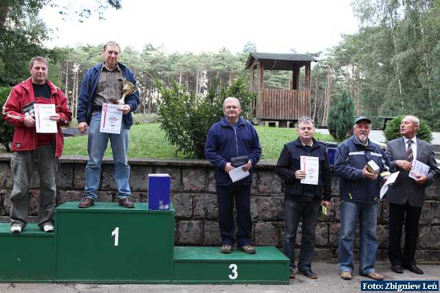 Podium Pcz 10 dok�adne, od lewej; Jacek Dorszewicz, Grzegorz Kratowski i Cie�lak Aleksander