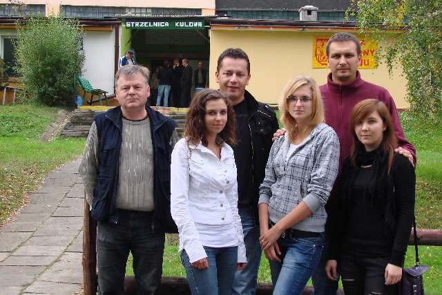 Nasza ekipa, od lewej; Stanis�aw Krawczyk, Natalia Pilarczyk, Ryszard Rogacki, Katarzyna Kurowska, Miko�aj Morkowski i Aleksandra Skurtys